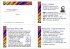 Il linguaggio C Storia e versioni Standard ANSI 1989 Bibliografia e