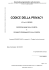 Documento programmatico sulla sicurezza - ciss 22-03-2011