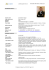 Curriculum vitae
