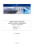 Report Statistico Settoriale - Ministero dello Sviluppo Economico