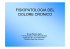 FISIOPATOLOGIA DEL DOLORE CRONICO