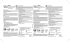 Instruction for use Mode d`emploi EN FR