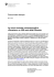 Comunicato stampa Le nuove monete commemorative «Genziana