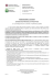 Rapporto sulle attività del Comitato Etico - Anno 2016