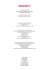 Pressbook  - Rete degli Spettatori