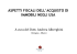 Aspetti Fiscali dell`acquisto di immobili negli USA