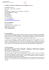 CURRICULUM DELLA PROF.SSA ING. GIUSEPPINA