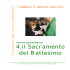 4.il Sacramento del Battesimo