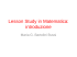 Lesson Study in Matematica - shuxue [matematica] sguardi (d)