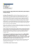Comunicato stampa del 30 Novembre 2015