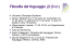 Filosofia del linguaggio (i) (3 cr.)