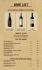 wine list wine by glass