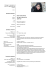 FORMATO EUROPEO PER IL CURRICULUM VITAE