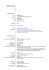 Curriculum Vitae Formato Europeo
