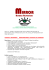 PROJECT MANAGER _ RESPONSABILE TECNICO DI COMESSA