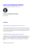 NEWSLETTER ROARS VIII/2012