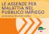le assenze per malattia nel pubblico impiego