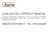 catalogo dell`offerta formativa - Scuola di Formazione Professionale
