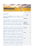 HIGHLIGHTS Indice Highlights Parlamento Europeo: Dossier in