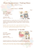 Menù Degustazione / Tasting Menu コースメニュー