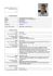 Visualizza CV - Fondazione Lorenzo Spotorno