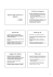 Gestione delle strutture di memoria Strutture di memoria Control File