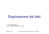 Esplorazione dei dati