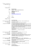 formato europeo per il curriculum vitae