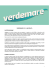 1 VERDEMARE 2013 – MACERATA PARTECIPAZIONE FORMULA