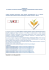 Newsletter n. 4 – 20 Agosto 2015