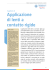 applicazione di lenti a contatto rigide