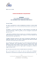 Lettera Presidente ACB Sondaggio
