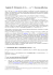 Capitolo IV. Divisioni in A=k[x1,…,xn] (1) e Teorema della base