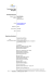 Curriculum Vitae - Istituto Comprensivo di Cossato