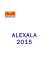Programma Alexala 2015