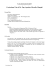Curriculum Vitæ of Dr. Eng. Agostino Marcello Mangini
