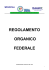 Regolamento Organico Federale - Federazione Italiana Pancrazio