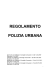 Regolamento polizia urbana