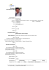 Europass Curriculum Vitae - Facoltà di Farmacia e Medicina