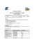 Technical Data Sheet SYNTHETIC COMPRESSOR