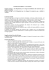 Comunicazione legislativa – Nota di sintesi Proposta di legge n. 421