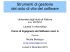 Strumenti di gestione del ciclo di vita del software
