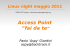Access Point ”fai da te”