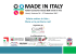MADE IN ITALY Italian Consumer Goods B2B event in Asia