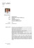 FORMATO EUROPEO PER IL CURRICULUM VITAE