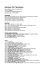 Curriculum Vitae Attore