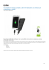 Accumulatore energia portatile 2.300 mAh Extraslim con