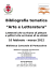 Bibliografia tematica “Arte e Letteratura”