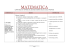 Matematica