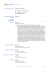 Curriculum Vitae - studio uno sound